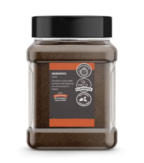 Birch & Meadow Ground Cloves, Rubs & Blends, Sweet & Savory (13.6 Ounce)...