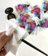 24 Individually Wrapped Makeup Brush Cleansing Cloths - Quick & Convenient Brush Cleaner Wipe- For Make up Artists Cosmetology Students Make up Tu...