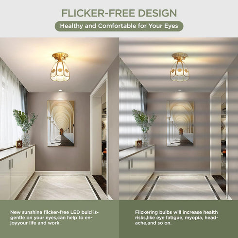 2 Pack 40W Led Light Bulb(300W Equivalent) 5000 Lumens 5000K Daylight White Led Bulbs E26/E27 Medium Base for Indoor Outdoor Street Office Warehou...