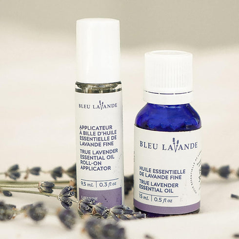 Bleu Lavande - Premium True lavender essential oil - Therapeutic Grade, 100% Pure & Natural, Premium & Certified Quality - Vegan & Cruelty free - ...