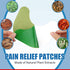 Pain Relief Patches for Men & Women - Knee Pain Relief Patch - 24 Count (1 Pack) - Maximum Strength - 4" x 5.3"...