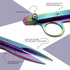 JubileeYarn Professional Multi-Purpose Titanium Precision Trimmer - Rainbow - 1 Pair...