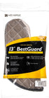 San Jamar 800FG13 BestGuard Commercial Heat Protection Up To 450° F Oven Mitts (Pair), 13" Length, Tan...