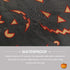 Halloween Tablecloth, 2PCS 54x108 Inch Disposable Table Cover, Rectangle Plastic Halloween Table Cloth for Hunted House Table Decoration, Black...