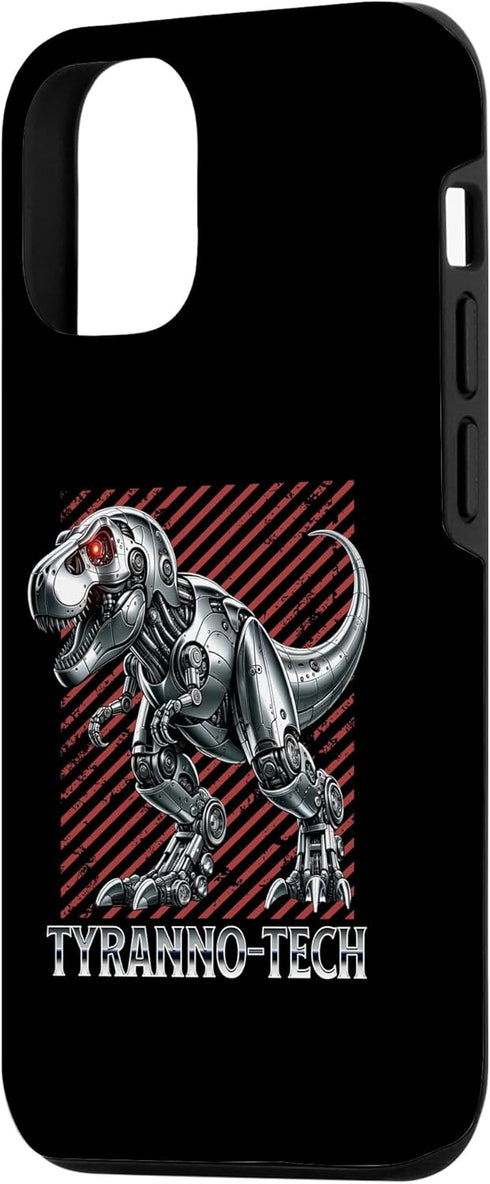 iPhone 15 Pro Tyranno-Tech - Robotic T-Rex Case...