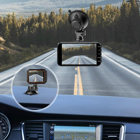 Dash Cam Mount, Suction Cup Mount,Windshield & Dashboard Suction Cup Mount Camera Mount,For ROVE R2-4K,CHORTAU Dash Cam,Screw Connectors Are Suita...