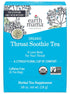 Throat Soothie Tea with Elderflower for Immune Support | Formulated with No Licorice | Safe for Kids & During Pregnancy, 16-Count (Packaging May V...
