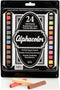 Alphacolor Soft Pastels, Multi-Cultural Portrait Pastels for Skin Tones, 24 Pastels per Set (102008)...