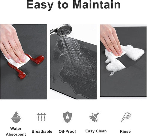 Dish Drying Mat for Kitchen Counter,Coffee Mat Super Absorbent Drying Mat,Drying Kitchen Mat Bar Mats for Countertop Coffee Bar Accessories (Style...