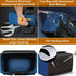 12 Inch Small Tool Bag for Men,Heavy Duty Wide Mouth Tool Tote with 6 Storage Pockets,Large Capacity Handbag,Canvas Mechanic Tool Bags,Portable To...