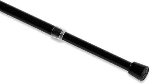 Rod Desyne SPT-R-18-2 7/16" Round Spring Tension Rod 18"-28", Black, 18-28"...