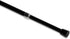 Rod Desyne SPT-R-18-2 7/16" Round Spring Tension Rod 18"-28", Black, 18-28"...
