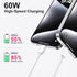6 inch Short USB A to USB C 3.1 Cable 0.5ft,10Gbps High Speed Data Transfer Cable Compatible with MacBook Pro,iPad Pro Air,iPhone 15,Portable SSD,...
