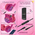 2023 Bluetooth Kids Headphones Fit for Aged 3-21, Colorful LED Lights Comfort Wireless Headphones with Microphone 94dB Volume Limited for School/i...