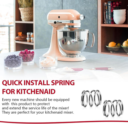 Spring for KitchenAid Stand Mixers - Kitchenaid Mixer Replacement Parts?2 Pack)...