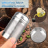 Stainless Steel Tea Infuser 2 Pack,Tea Strainer Set for Loose Tea Leaf,Cooking Infuser for Spices with Tray,Extra Fine Mesh Tea Filters with Exten...