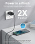 Type C Charger Fast Charging,2Pack 25W Android Phone Super Fast Charger Block with 6Ft USB C Charger Cable Compatible with Samsung Galaxy S24 Ultr...