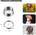 Flat Key Rings 1inch/25mm Metal Split Keyring for Keychain and Crafts Dog tag Rings for Collar (60PCS/Box)…...