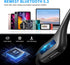 Bone Conduction Headphones, Bluetooth 5.3 Wireless Open Ear Headphones with Mic, IPX7 Sweatproof Sport Headset for Running Cycling Workout (Black)...