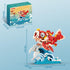 678 Piece STEM Building Block Toys 8.19" x 4.57" x 7.5"(L x W x H) Koi Fish Building Set with Base,Office or Home Decor,Creative Projects Crafts K...