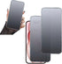 2PCS Glitter Matte Screen Protector suit for iPhone 14 Pro/iPhone 15,Diamond Bling Shiny Sparkling Tempered Glass Suit for iPhone 14 Pro/iPhone 15...