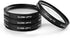 40.5mm Close-up Filter Set(+1,+2,+4,+10), Professional Macro Filter with Filter Pouch for Camera Lens...