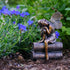 Top Collection 4387 Miniature Garden & Terrarium Fairy Napping on Books Statue, Small...