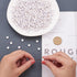 Cheriswelry 50g/360pcs Flat Round Letter Alphabet Beads with Gold Letter T Acrylic Disc Coin Pony Bead Spacers for Jewelry Kandi Bracelet Necklace...