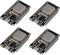 4PCS ESP32 Development Board ESP-32S NodeMCU Board ESP-WROOM-32 WiFi Microcontroller 2.4GHz 2 in 1 Dual-Core WiFi + Bluetooth Processor Integrated...