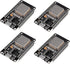 4PCS ESP32 Development Board ESP-32S NodeMCU Board ESP-WROOM-32 WiFi Microcontroller 2.4GHz 2 in 1 Dual-Core WiFi + Bluetooth Processor Integrated...