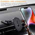 Magnetic Phone Holder for Car, 360 Degree Rotatable Auto Cell Phone Mount with 8 Strong Magnet, Dashboard Adhesive Phone Mount Compatible with All...