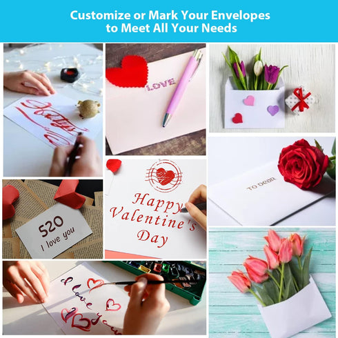 AnutriON5x7 Envelopes, 48 Pack White A7 Envelopes 5x7, Card Envelopes, Printable Envelopes, Quick Self Seal Envelopes, 5x7 Envelopes for Invitatio...
