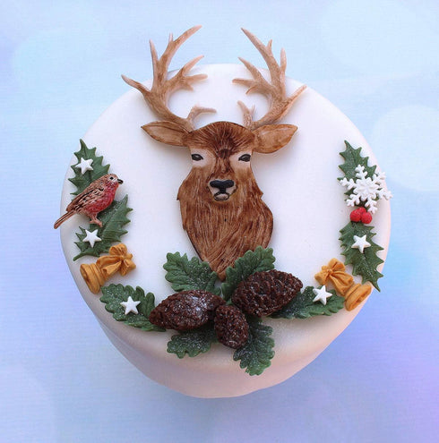 Flower Pro Small Antlers Silicone Mold for Christmas Cake Decorating & Crafts by Katy Sue Molds & Flower Pro. Makes a Pair of Antlers, Each 2.9 In...