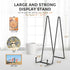 TR-LIFE 3 Pack 12 Inch Plate Stands for Display - Large, Metal Picture Frame Holder Stand + Easels for Decorative Platter, Book, Plaque, Photo, Ta...
