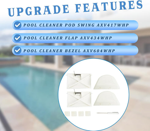 Pool Cleaner Tune-Up Rebuild Kit AXW350 Compatible with Pool Cleaners...