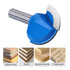 Core Box Router Bit 1/2 Inch Shank Round Nose Cove Box Router Bit 1-1/2" Cutting Diameter Woodworking Milling Cutter Tool...