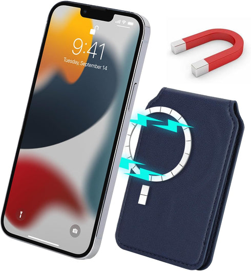 Cavor Magsafe Wallet for Apple Wallet Magsafe Magnetic Phone Magsafe Wallet 14 Pro Max/14 Pro/14/14 Plus/13/12 MagSafe Card Holder,Phone Case Cred...