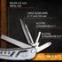 Multitool 24-in-1 with Mini Tools Knife Pliers and 11 Bits - Multi Tool All in One Multi Function Gear for Men Best Multi-tool Kit for Work EDC Ca...