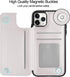 HianDier for iPhone 11 Pro Case with Card Holder Wallet Case for Women Men with Magnetic Closure Shockproof Cover for iPhone 11 Pro Phone Case-Whi...