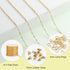 SMYHTGLIF 5 Meters Stainless Steel Paper Clip Chain for Jewelry Making Gold Cable DIY Craft Jewelry Making Chains Bulk with Lobster Clasps and Ope...