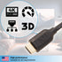valonic HDMI Cable - 6.5 ft, 4k, Full HD, ARC, high Speed, Ultra HD, ethernet - for TV, PS4, Xbox, 30 AWG, Black...