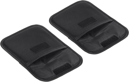 PATIKIL 120x120mm Lens Filter Case, 2Pcs Camera Filter Case Portable Lens Filter Pouch Photography Fit Camera Bag Coat Pocket Drone, Black...