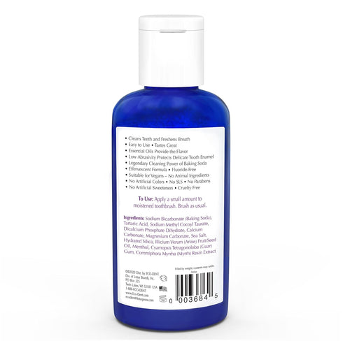 Eco-Dent DailyCare Baking Soda Toothpowder, Anise – SLS & Fluoride-Free Toothpaste Powder with Minerals & Essential Oils, Toothpaste Alternative +...