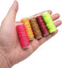 24 Colors Waxed Thread, Leather Sewing Thread,Hand Stitching Thread for Hand Sewing Leather and Bookbinding, 13Yards Per Color...