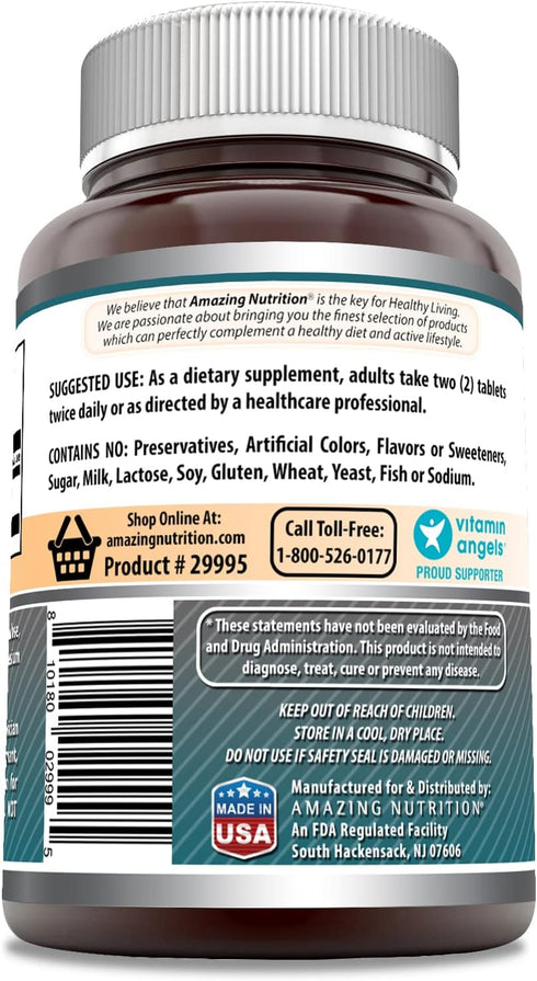 Amazing Formulas L Citrulline 2000mg Per Serving 120 Tablets Supplement | Amino Acid Supplement for Men & Women | Non-GMO | Gluten Free | Made in ...