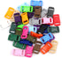 PENTA ANGEL 40PCS 3/8 Inch Plastic Curved Buckle DIY Craft Webbing Contoured Side Quick Release Buckle for Bracelets Backpack Tactical Bag and Gea...