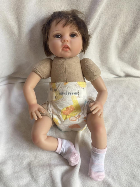 Reborn Baby Dolls Diapers for 18-24 inch Newborn Doll Accessories 6-Piece Pack...