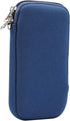 Neoprene Shock Absorbing Proof Pouch Large Cell Phone Sleeve Case Cover w Zipper/Neck Strap for iPhone 16 Pro Max Samsung Galaxy S25 Ultra S24 Ult...