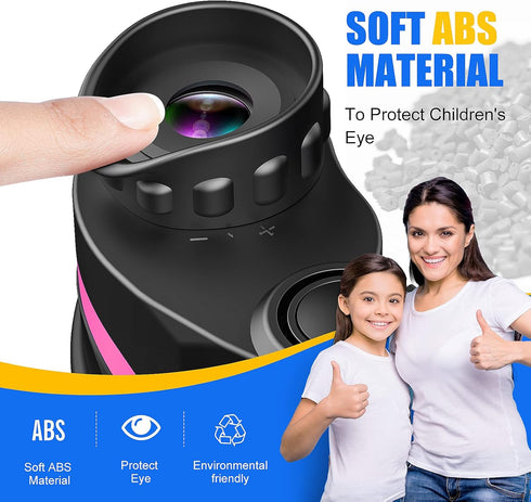 LET'S GO! Binocular for Kids, Compact High Resolution Shockproof Binoculars...