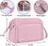 Small Makeup Organizer Bag Nylon Makeup Bags - Portable Waterproof Travel Makeup Bag,Wide-open Cosmetics Organizer Case,Makeup Brush Travel Pouch ...